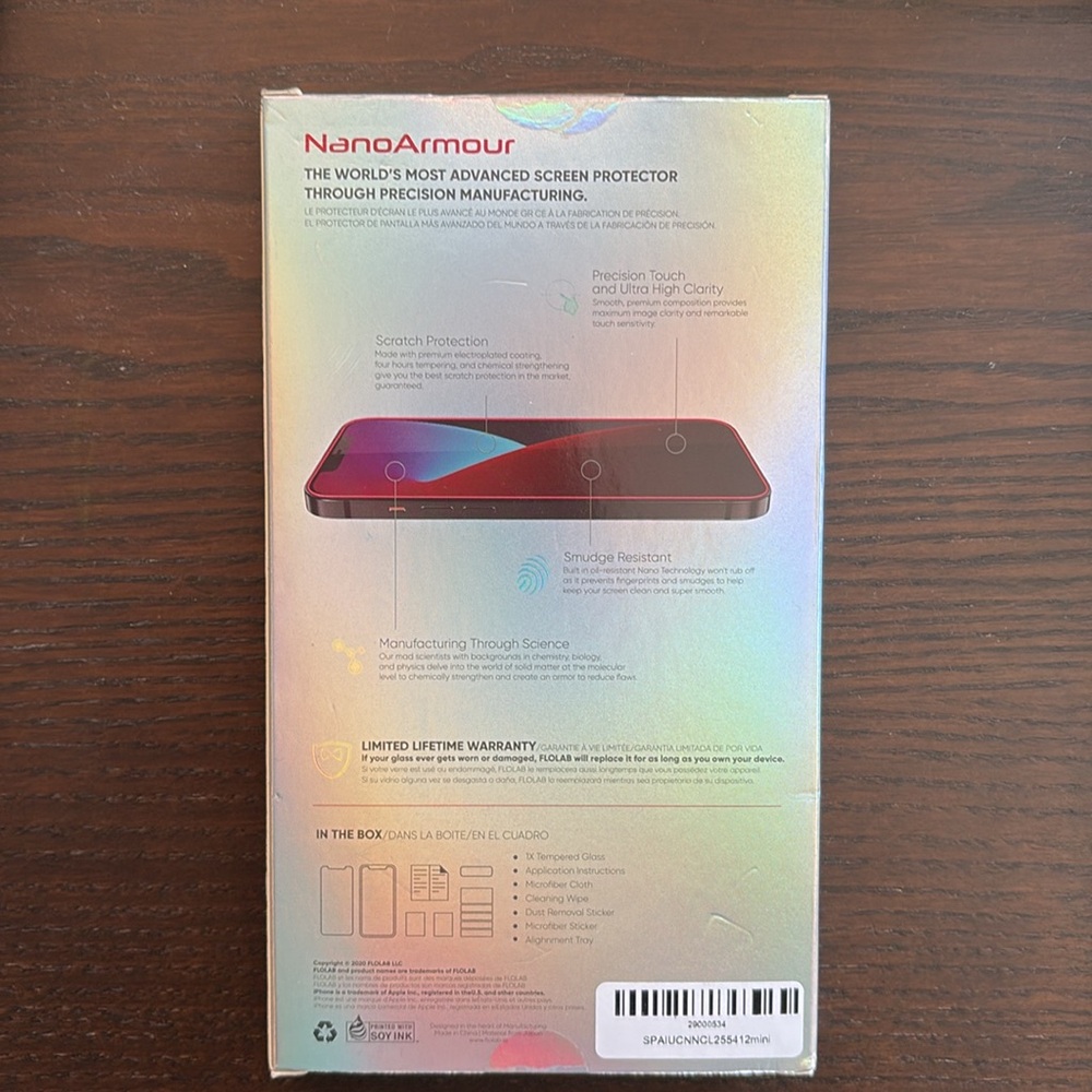 NIB iPhone 12 Mini Screen Protector - Picture 2 of 3